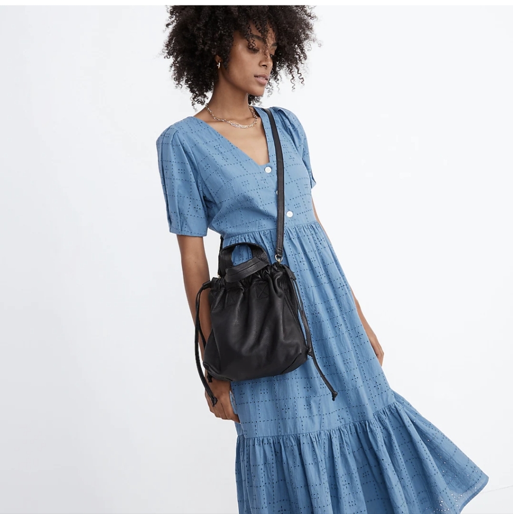 MADEWELL The Piazza Crossbody black bag